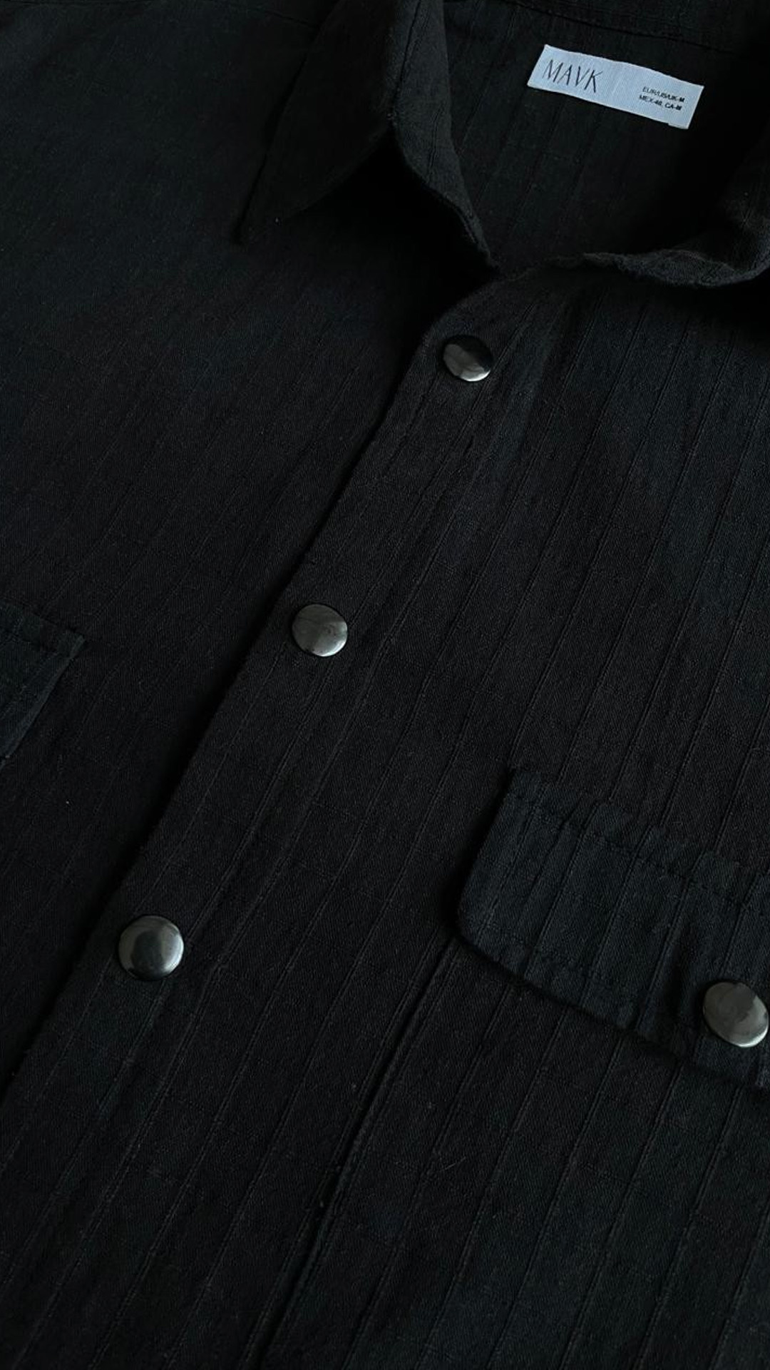 Washed Cotton Shirt With Pockets view 6
