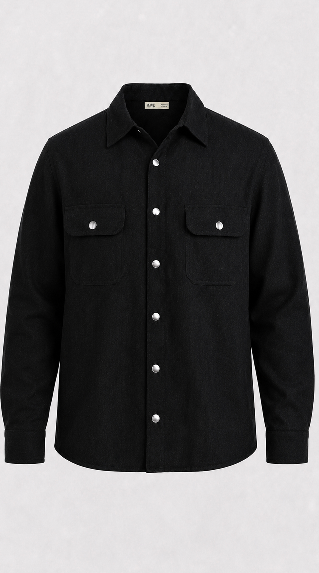 Washed Cotton Shirt With Pockets